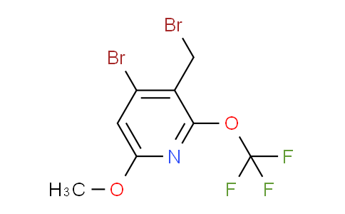 AM55688 | 1804395-11-6 | 4-Bromo-3-(bromomethyl)-6-methoxy-2-(trifluoromethoxy)pyridine