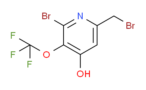 AM55695 | 1804562-96-6 | 2-Bromo-6-(bromomethyl)-4-hydroxy-3-(trifluoromethoxy)pyridine