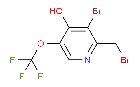 AM55697 | 1803668-93-0 | 3-Bromo-2-(bromomethyl)-4-hydroxy-5-(trifluoromethoxy)pyridine