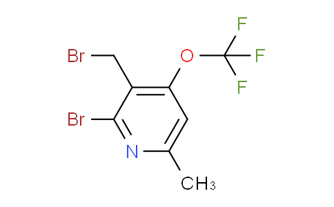 AM55700 | 1806143-72-5 | 2-Bromo-3-(bromomethyl)-6-methyl-4-(trifluoromethoxy)pyridine