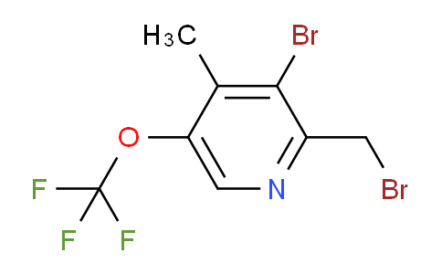 AM55712 | 1803948-26-6 | 3-Bromo-2-(bromomethyl)-4-methyl-5-(trifluoromethoxy)pyridine