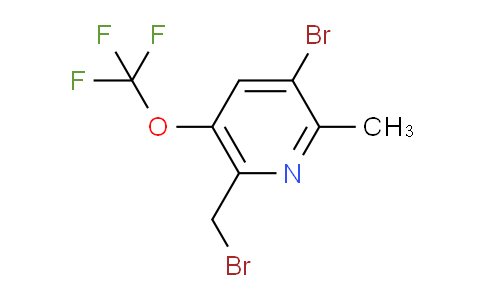 AM55744 | 1804601-28-2 | 3-Bromo-6-(bromomethyl)-2-methyl-5-(trifluoromethoxy)pyridine
