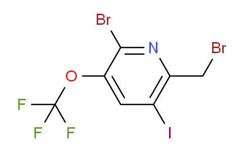 2-Bromo-6-(bromomethyl)-5-iodo-3-(trifluoromethoxy)pyridine