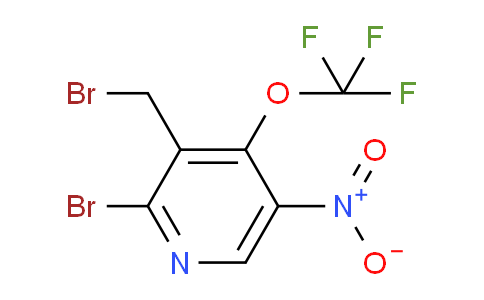 2-Bromo-3-(bromomethyl)-5-nitro-4-(trifluoromethoxy)pyridine