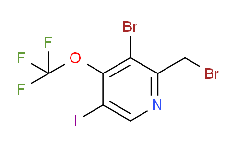 3-Bromo-2-(bromomethyl)-5-iodo-4-(trifluoromethoxy)pyridine
