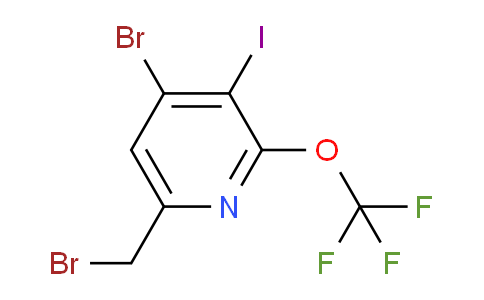 AM55762 | 1804565-49-8 | 4-Bromo-6-(bromomethyl)-3-iodo-2-(trifluoromethoxy)pyridine