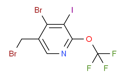 4-Bromo-5-(bromomethyl)-3-iodo-2-(trifluoromethoxy)pyridine