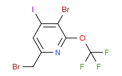 3-Bromo-6-(bromomethyl)-4-iodo-2-(trifluoromethoxy)pyridine