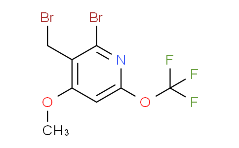 2-Bromo-3-(bromomethyl)-4-methoxy-6-(trifluoromethoxy)pyridine