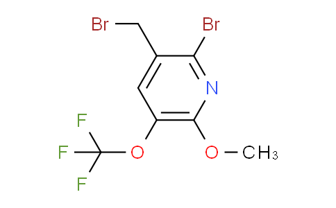 AM55776 | 1806091-36-0 | 2-Bromo-3-(bromomethyl)-6-methoxy-5-(trifluoromethoxy)pyridine