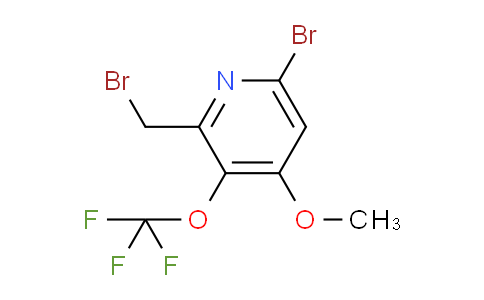 6-Bromo-2-(bromomethyl)-4-methoxy-3-(trifluoromethoxy)pyridine