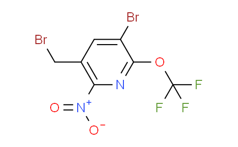 3-Bromo-5-(bromomethyl)-6-nitro-2-(trifluoromethoxy)pyridine