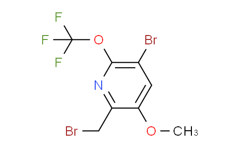 AM55800 | 1804615-11-9 | 5-Bromo-2-(bromomethyl)-3-methoxy-6-(trifluoromethoxy)pyridine
