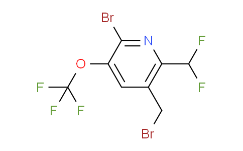 AM55803 | 1806152-65-7 | 2-Bromo-5-(bromomethyl)-6-(difluoromethyl)-3-(trifluoromethoxy)pyridine