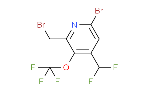 AM55807 | 1803613-15-1 | 6-Bromo-2-(bromomethyl)-4-(difluoromethyl)-3-(trifluoromethoxy)pyridine