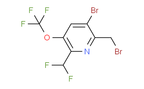 AM55812 | 1803952-80-8 | 3-Bromo-2-(bromomethyl)-6-(difluoromethyl)-5-(trifluoromethoxy)pyridine