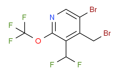 5-Bromo-4-(bromomethyl)-3-(difluoromethyl)-2-(trifluoromethoxy)pyridine