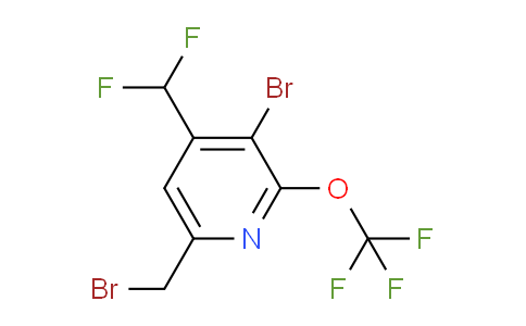 AM55825 | 1806097-55-1 | 3-Bromo-6-(bromomethyl)-4-(difluoromethyl)-2-(trifluoromethoxy)pyridine