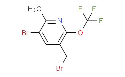 AM55826 | 1804392-26-4 | 3-Bromo-5-(bromomethyl)-2-methyl-6-(trifluoromethoxy)pyridine