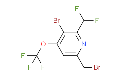 AM55829 | 1804572-10-8 | 3-Bromo-6-(bromomethyl)-2-(difluoromethyl)-4-(trifluoromethoxy)pyridine