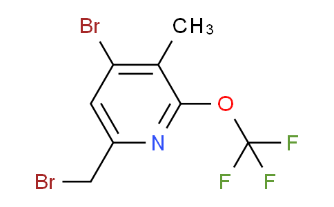 AM55831 | 1804600-86-9 | 4-Bromo-6-(bromomethyl)-3-methyl-2-(trifluoromethoxy)pyridine