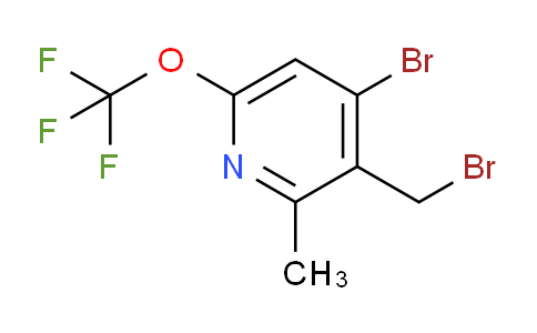 AM55833 | 1804600-96-1 | 4-Bromo-3-(bromomethyl)-2-methyl-6-(trifluoromethoxy)pyridine