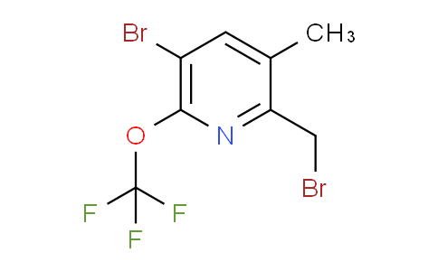 AM55839 | 1803957-45-0 | 5-Bromo-2-(bromomethyl)-3-methyl-6-(trifluoromethoxy)pyridine
