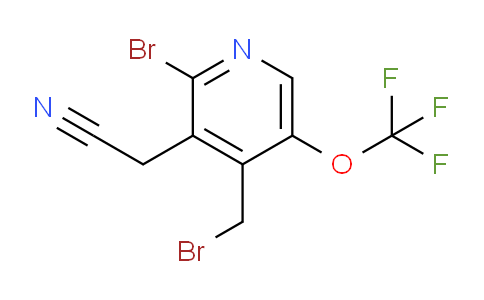AM55840 | 1806205-40-2 | 2-Bromo-4-(bromomethyl)-5-(trifluoromethoxy)pyridine-3-acetonitrile