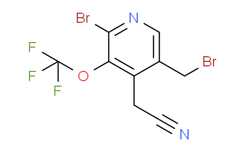 AM55843 | 1806197-55-6 | 2-Bromo-5-(bromomethyl)-3-(trifluoromethoxy)pyridine-4-acetonitrile