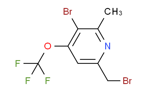 AM55844 | 1803957-48-3 | 3-Bromo-6-(bromomethyl)-2-methyl-4-(trifluoromethoxy)pyridine