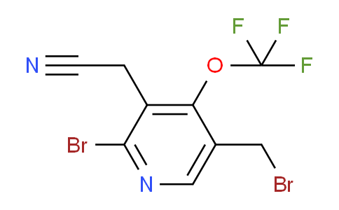 AM55845 | 1806083-17-9 | 2-Bromo-5-(bromomethyl)-4-(trifluoromethoxy)pyridine-3-acetonitrile