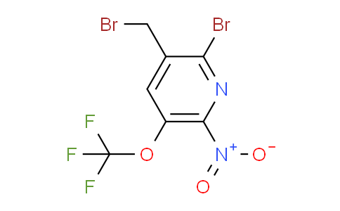 AM55851 | 1803954-11-1 | 2-Bromo-3-(bromomethyl)-6-nitro-5-(trifluoromethoxy)pyridine