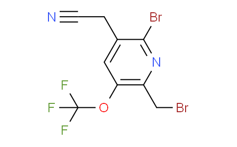 AM55853 | 1806197-66-9 | 2-Bromo-6-(bromomethyl)-5-(trifluoromethoxy)pyridine-3-acetonitrile