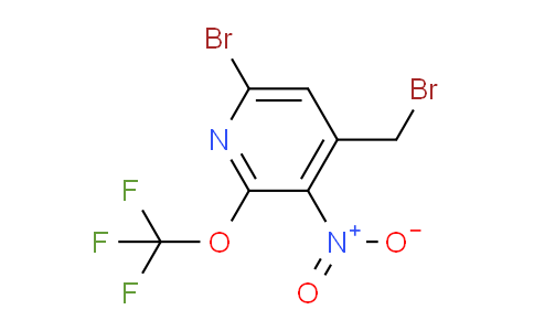 6-Bromo-4-(bromomethyl)-3-nitro-2-(trifluoromethoxy)pyridine