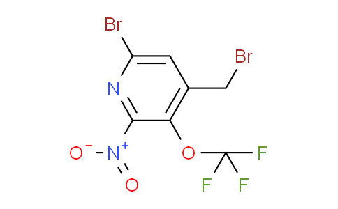 6-Bromo-4-(bromomethyl)-2-nitro-3-(trifluoromethoxy)pyridine