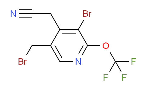AM55864 | 1803613-33-3 | 3-Bromo-5-(bromomethyl)-2-(trifluoromethoxy)pyridine-4-acetonitrile