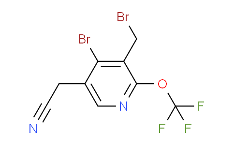 AM55878 | 1804572-94-8 | 4-Bromo-3-(bromomethyl)-2-(trifluoromethoxy)pyridine-5-acetonitrile