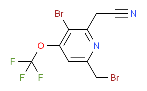 AM55880 | 1803958-27-1 | 3-Bromo-6-(bromomethyl)-4-(trifluoromethoxy)pyridine-2-acetonitrile
