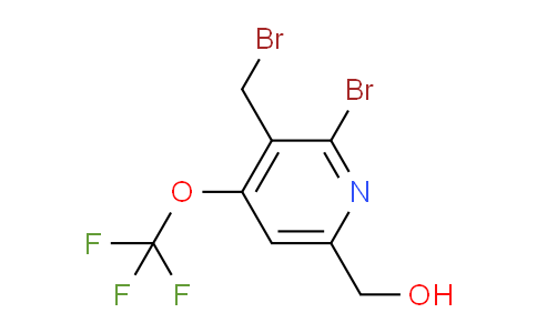 AM55884 | 1804582-46-4 | 2-Bromo-3-(bromomethyl)-4-(trifluoromethoxy)pyridine-6-methanol