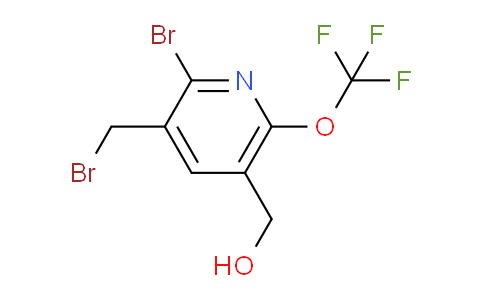 2-Bromo-3-(bromomethyl)-6-(trifluoromethoxy)pyridine-5-methanol