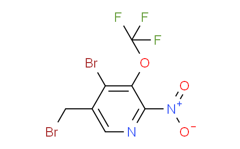4-Bromo-5-(bromomethyl)-2-nitro-3-(trifluoromethoxy)pyridine