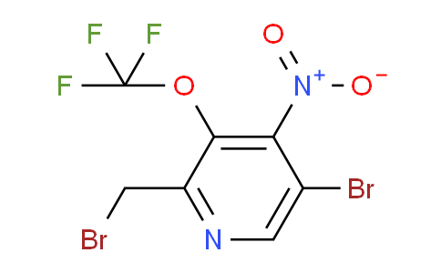 5-Bromo-2-(bromomethyl)-4-nitro-3-(trifluoromethoxy)pyridine
