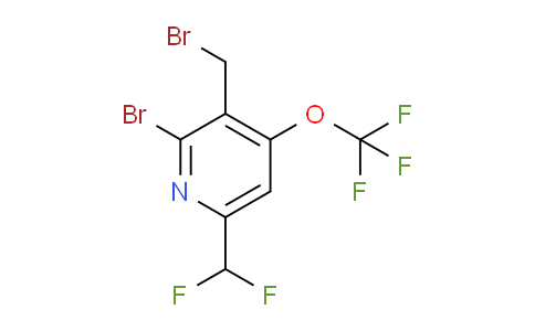 AM55898 | 1803613-08-2 | 2-Bromo-3-(bromomethyl)-6-(difluoromethyl)-4-(trifluoromethoxy)pyridine
