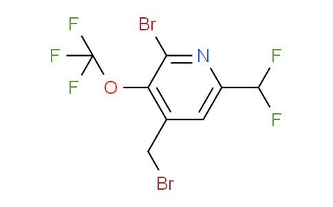 AM55904 | 1806097-30-2 | 2-Bromo-4-(bromomethyl)-6-(difluoromethyl)-3-(trifluoromethoxy)pyridine