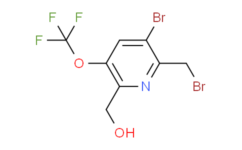 AM55911 | 1803642-86-5 | 3-Bromo-2-(bromomethyl)-5-(trifluoromethoxy)pyridine-6-methanol