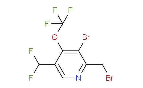 AM55918 | 1804659-95-7 | 3-Bromo-2-(bromomethyl)-5-(difluoromethyl)-4-(trifluoromethoxy)pyridine