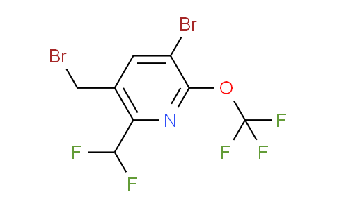 AM55925 | 1803642-27-4 | 3-Bromo-5-(bromomethyl)-6-(difluoromethyl)-2-(trifluoromethoxy)pyridine