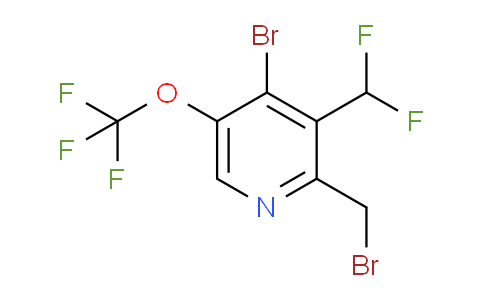 AM55926 | 1803642-36-5 | 4-Bromo-2-(bromomethyl)-3-(difluoromethyl)-5-(trifluoromethoxy)pyridine