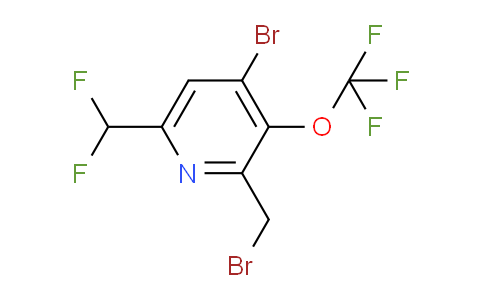 AM55929 | 1806123-45-4 | 4-Bromo-2-(bromomethyl)-6-(difluoromethyl)-3-(trifluoromethoxy)pyridine