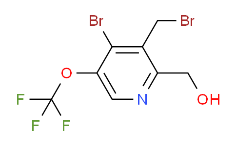 AM55932 | 1804582-97-5 | 4-Bromo-3-(bromomethyl)-5-(trifluoromethoxy)pyridine-2-methanol